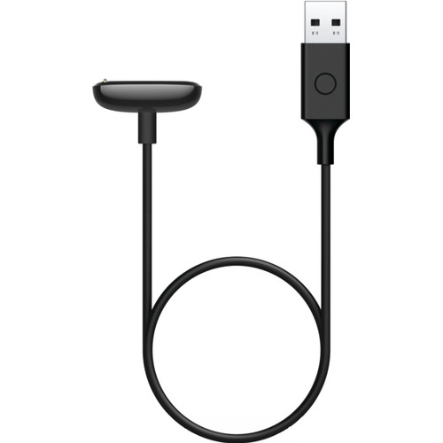 USB C oplaadkabel compatibel met Fitbit Charge 6 / Charge 5 / Luxe/Luxe Special Edition, 1 meter magnetische oplaadkabel voor Fitbit Smartwatch met adapter type C naar USB A, 1 stuk