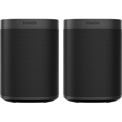 Sonos One SL Duo Pack Zwart