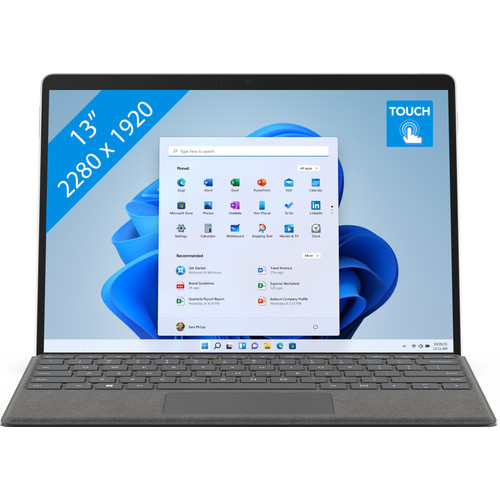 Microsoft Surface Pro 8 - i5/8 GB/128 GB (Platinum)