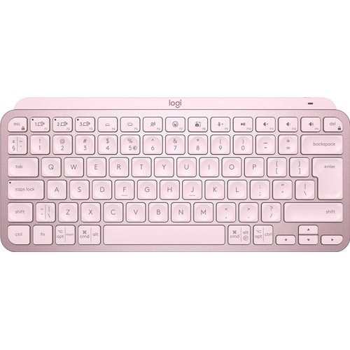 Logitech MX Keys Mini Draadloos Qwerty Roze