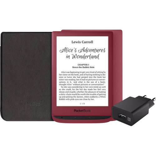 Pocketbook Touch Lux 5 Ink Zwart + Accessoirepakket aanbieding