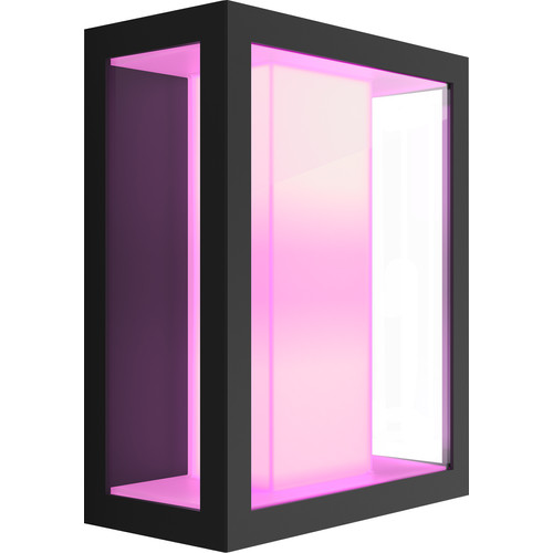 Philips Hue Impress muurlamp White and Color zwart breed