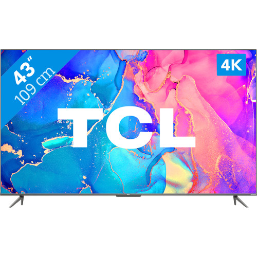 46  TCL  43C635  2022年製 Amazon | TCL 43C635 43インチ 4K 液晶テレビ QLED採用 スマート