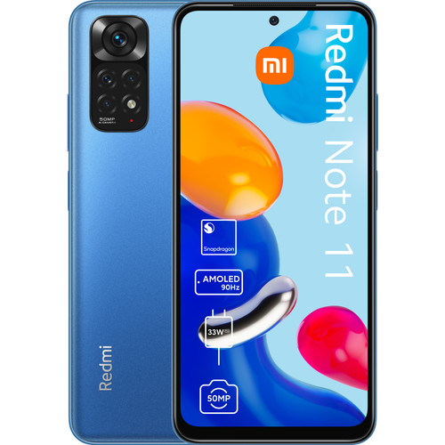 Xiaomi Redmi Note 11 64GB Blue | Coolblue | Mobile phones