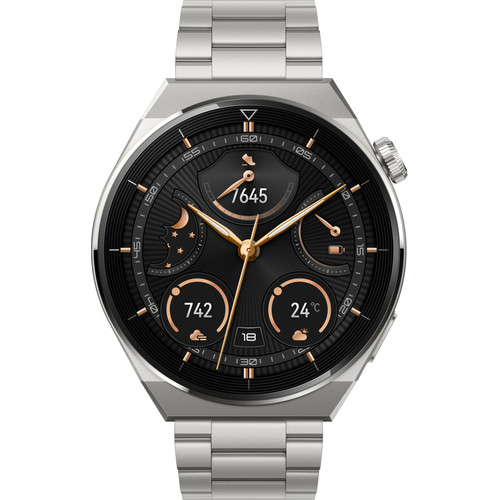 Huawei Watch GT 3 Pro Titanium Elite Zilver 46 mm