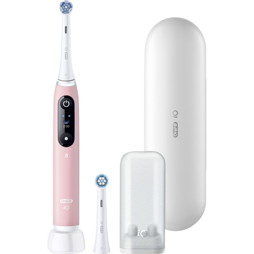 Oral-B iO Series 6N Licht Roze + extra iO Gentle Care opzetborstel