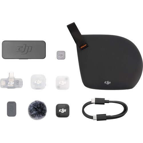 DJI Mic Mini 2 Single Mobile Receiver + Charging Case (for DJI Mic and Mic Mini Series)