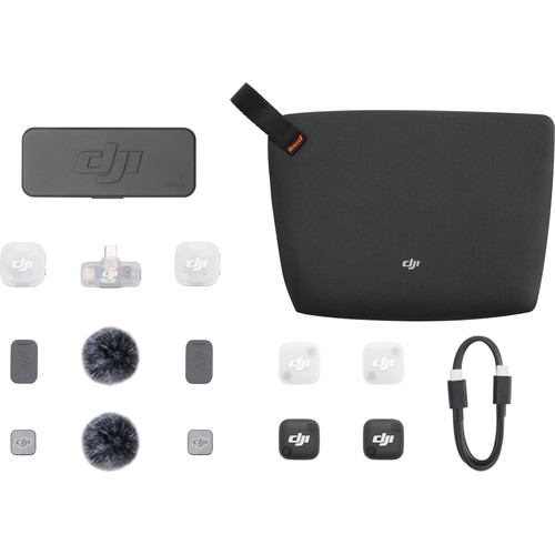 DJI Mic Mini 2 Mobile Ontvanger + Oplaadcase (voor DJI Mic & Mic