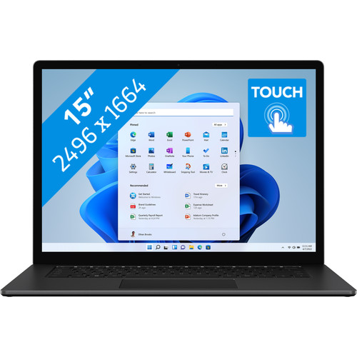 Microsoft Surface Laptop 5 15" i7/16GB/512GB BLACK