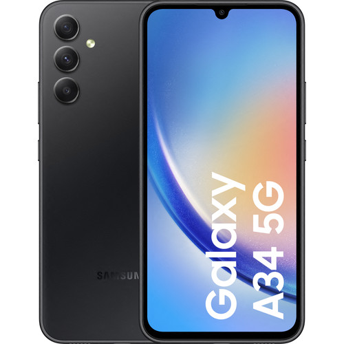 Samsung Galaxy A34 ブラック　海外版 Samsung Galaxy A34 128GB Black 5G Enterprise Edition | Coolblue