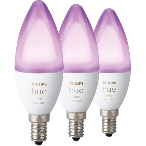Philips Hue White and Color E14 3-pack