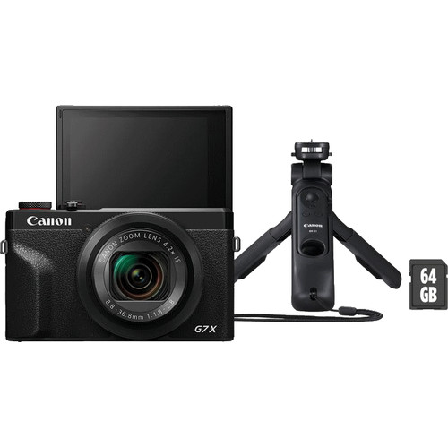Canon G7 X Mark III Black - Vlog Kit | Coolblue | Compact cameras
