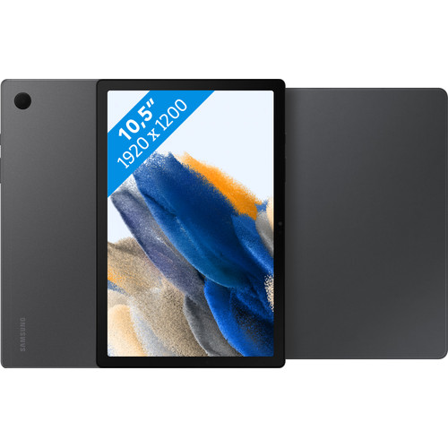 Samsung Galaxy Tab A8 64GB Wifi Grijs + Book Case Grijs