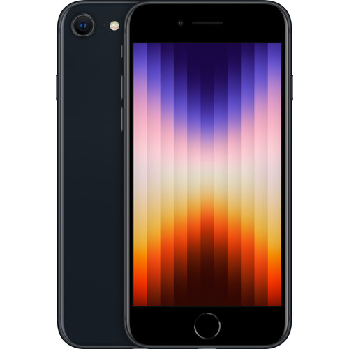 Refurbished iPhone SE 2022 64GB Zwart (Licht gebruikt) | Coolblue