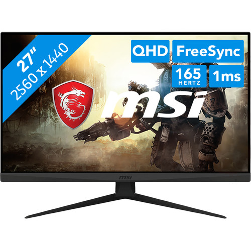 Nvidia G Sync Msi Optix G273qf 27 MSI Optix G273QF Coolblue Monitors