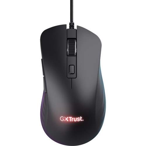 TRUST GXT 110 Felox | Gaming Muis met RGB verlichting - Ultralicht - Draadloos - Gaming-muis Zwart