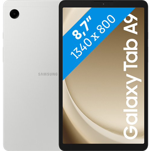 Samsung Galaxy Tab A9 8,7 inch 64GB Wifi Zilver | Coolblue | Tablets