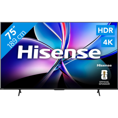 2025年製⭐︎Hisense 75型 4K液晶テレビ 75E7N 本体 Hisense 75 inches PRO QLED E7Q (2025) | Coolblue | Televisions