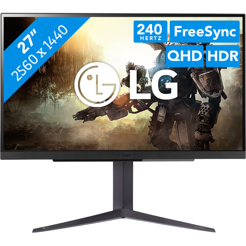 Lg Ultragear 27 Inch 1440p Gaming Monitor 27” UltraGear™ QHD IPS