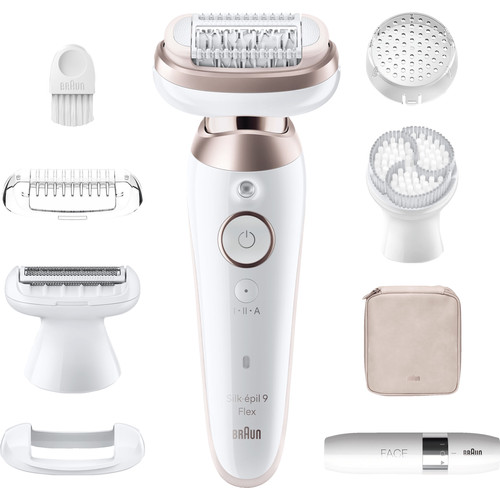 Braun Silk·épil 9 Flex 9-360 3D Wit/Roze Titan | Coolblue | Epilatoren