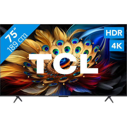 TCL QLED 75C61B (2024) | Coolblue | Televisions