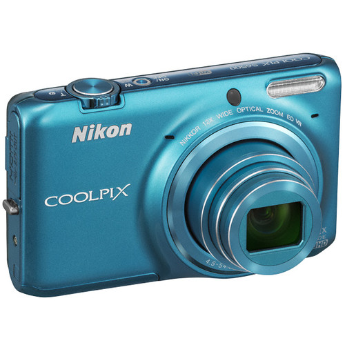 Nikon Coolpix S6500 blauw | Coolblue | Compactcamera's