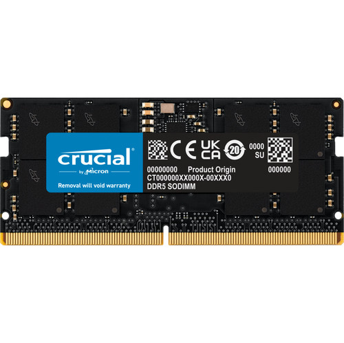 Crucial 16GB DDR5 SODIMM CL46 5600MT/s | Coolblue | Intern geheugen