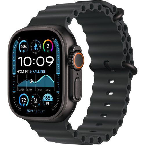 Apple Watch Ultra 2 4G 49mm Zwart Ocean Band Zwart