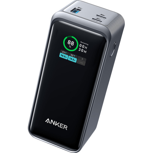 スマホアクセサリー ANKER Anker Prime Power Bank (20K, 220W) Anker Prime Power Bank 20,000mAh with Fast Charging Black
