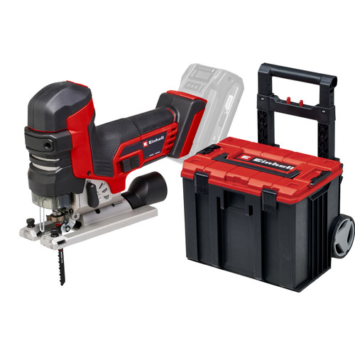 Einhell TP-JST 18/135 Li BL Solo (zonder accu) + Einhell E-Case L