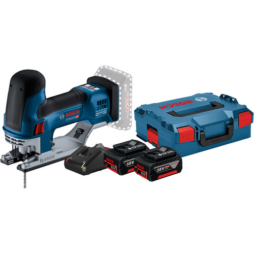 Bosch Professional GST 18V-155 SC 5,0 Ah GBA Accu (2x) Starterspakket