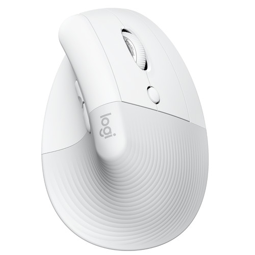 Logitech Lift Verticale Ergonomische Muis Wit