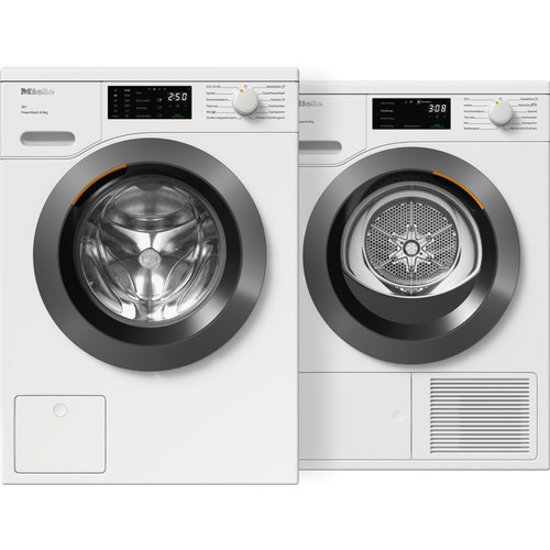 Miele WEB 368 WCS wasmachine en TEC 648 WP droger