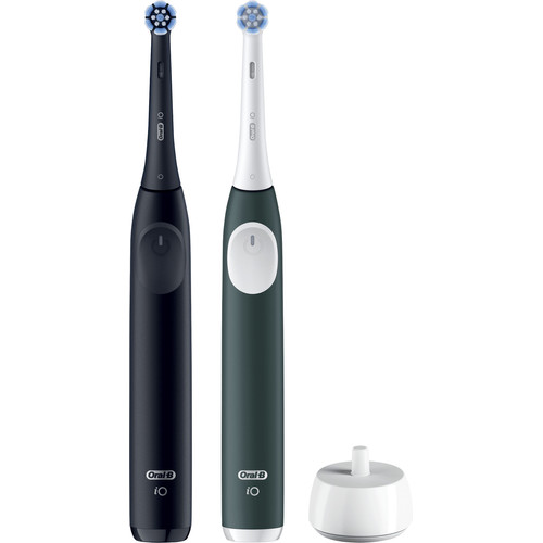 Oral-B iO 2 Zwart en Groen Duo Pack