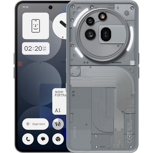 Nothing Phone 3a Pro｜256G｜グローバル版 SIMフリー Nothing Phone (3a) Pro 256GB Grijs 5G | Coolblue | Mobiele telefoons