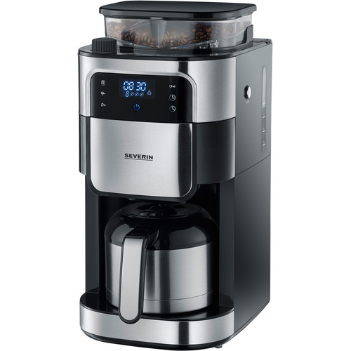 Severin KA 4814, cafetière filtre avec broyeur intégré et verseuse isotherme