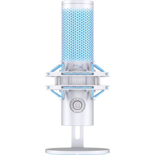 HyperX QUADCAST ホワイト QuadCast S – USBコンデンサーゲーミングマイク