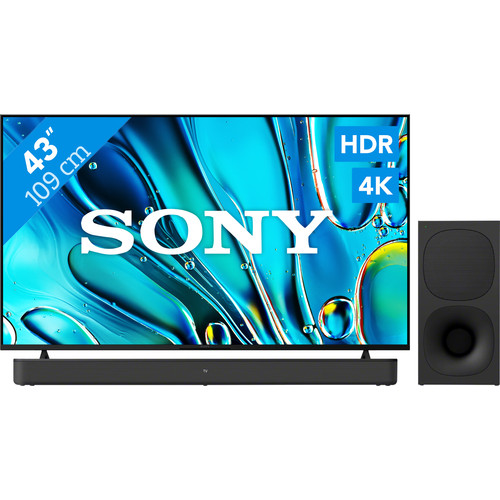 Sony Bravia 3 43" 4K Led (2025) + Sony HT-S400