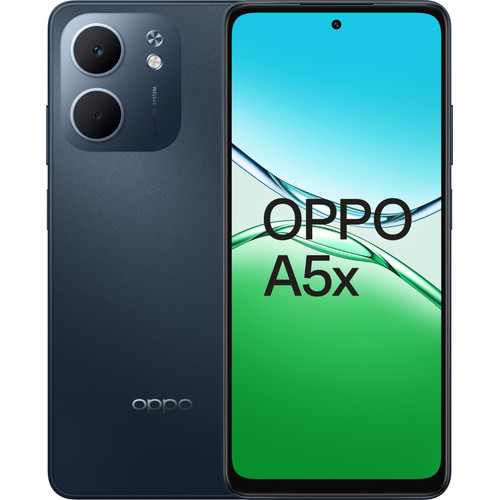 OPPO A5x 128GB 5G Dark Blue | Coolblue | Mobile phones