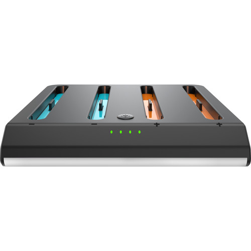 Switch 2 JoyCon Laadstation, Switch 2 Controller Laadstation Voor 4 JoyCon Laders Met Laadindicator, Opbergruimte Voor 6 Gamecards