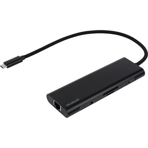 BlueBuilt 8-in-1 HDMI Docking Station met Usb C Zwart