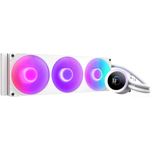 NZXT Kraken Plus 360 RGB v2 White【中古】 NZXT Kraken Plus 360 V2 - RGB - White | Coolblue | Processorkoelers