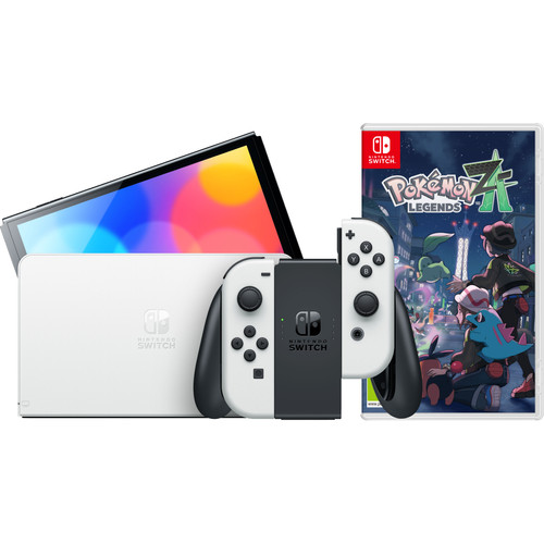Nintendo Switch OLED Wit + Pokémon Legends: Z-A | Coolblue | Consoles
