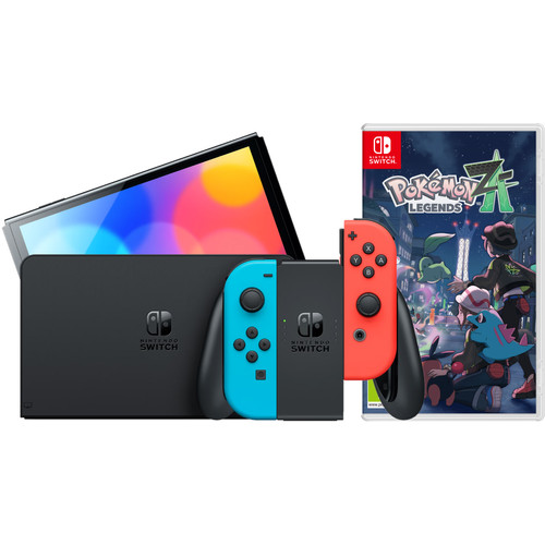 Nintendo Switch OLED Blue/Red + Pokémon Legends: Z-A | Coolblue