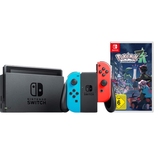 Nintendo Switch Rot/Blau + Pokémon-Legenden: Z-A | Coolblue | Konsolen