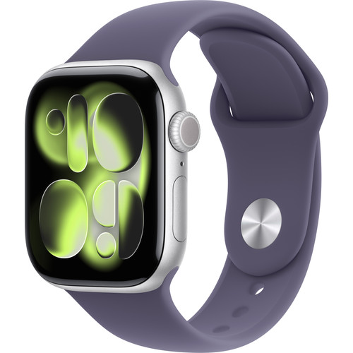 Apple Watch Series 11 42mm Zilver Sportband M/L
