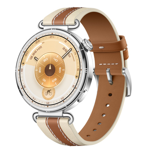 Huawei Watch GT 6 41 mm Zilver/Bruin