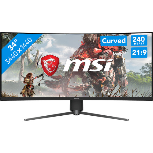 MSI MPG 346CQRF X24 | Coolblue | Monitors