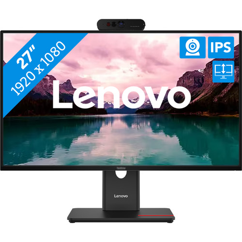 Lenovo ThinkVision T27-40 + MC60 Webcam | Coolblue | Monitors