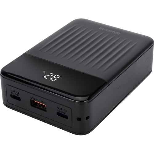 BlueBuilt Power Bank 20.000 mAh met Snelladen Zwart